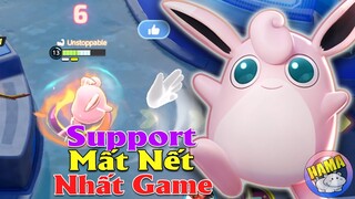 Pokemon UNITE - Con Support Mất Nết Nhất Game Cứ Vã Vào Mặt Người Khác Wigglytuff