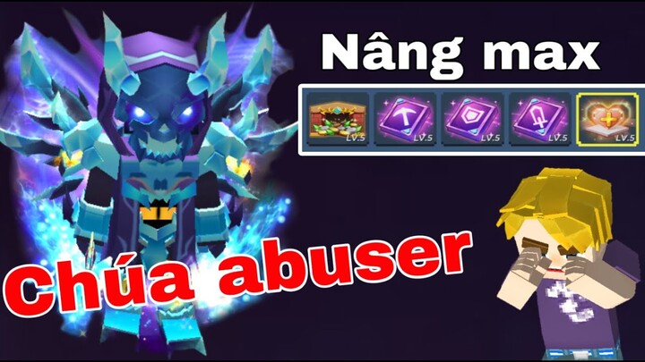 (Blockman Go) Bedwars: Sẽ Mạnh Thế Nào Khi Tôi Nâng Cấp Max Kim Cương (max diamond power upgrade)