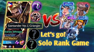 Orty Let's Go! Solo Rank Game • Gizi'Macki✓ • Granger Gameplay🔥