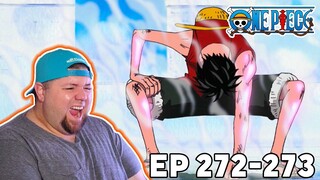 GEAR SECOND! ONE PIECE REACTION + REVIEW - Episode 272 & 273