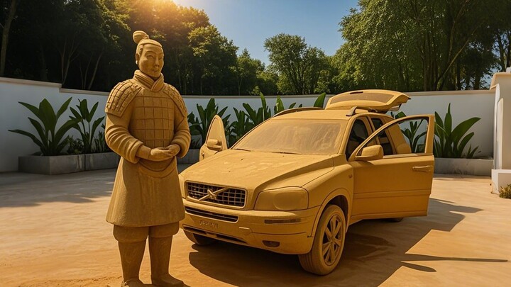 Lokasi penemuan mobil kuno berusia ribuan tahun: Volvo yang membuka segel terungkap!