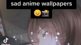sad anime wallpapers