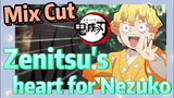 [Demon Slayer]  Mix Cut | Zenitsu's heart for Nezuko
