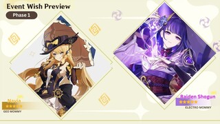 4.3 BANNERS ARE CONFIRMED? NAVIA and RAIDEN SHOGUN BANNERS - Genshin Impact