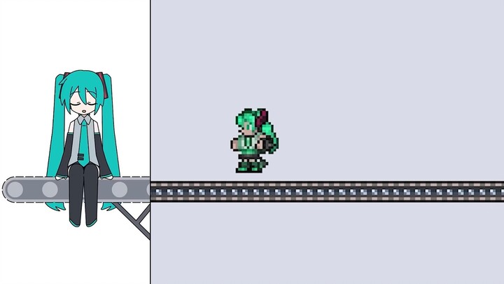 miku miku oo ee oo, but Terraria