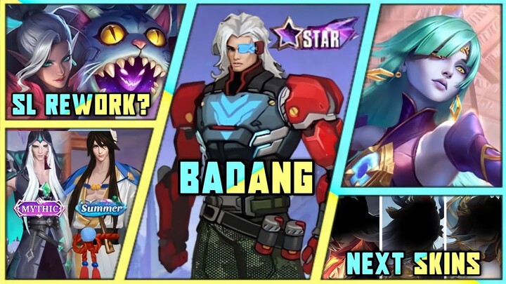 BADANG SL REWORK - RELEASED DATE UPDATE - MLBB NEXT SKINS | Mobile Legends #whatsnext