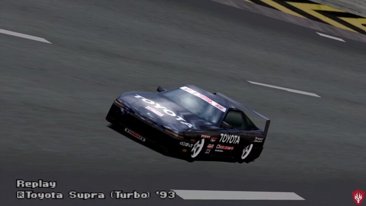 Toyota Supra 3.0GT Turbo Limited - Turbo Tuned Race - Gran Turismo 2 com o A-spec Mod Project