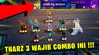 THARZ SKILL 3 ELEMENTALIST FORSAKEN LIGHT! LAWAN SAMPE MINTA AMPUN! - Magic Chess Mobile Legends