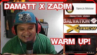 Warm Up   Damatt x Zadim Review and reaction by xcrew