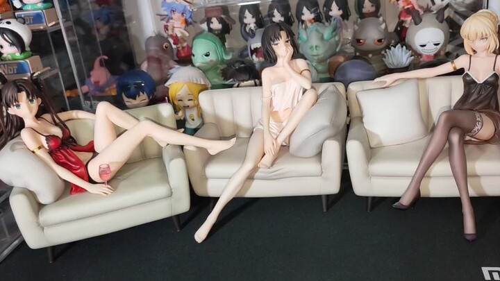 Sự cám dỗ từ Fate (Rin Tohsaka, Saber, Futamata)