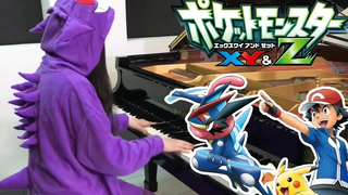 【เปียโนของรู】ปกเปียโน Pokémon XY&Z OP "XY&Z/ Matsumoto Rika" | Pokémon ポケットモンスター | เพลงอนิเมะ♫