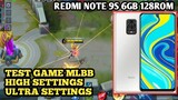 REDMI NOTE 9S TEST GAME MOBILE LEGEND HIGH SETTINGS ULTRA