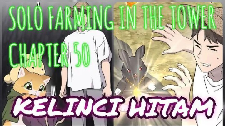 SOLO FARMING IN THE TOWER CH. 50 : KELINCI HITAM SIUMAN LALU MEMBERIKAN ITEM SKILL LEVEL 10 KE ATAS