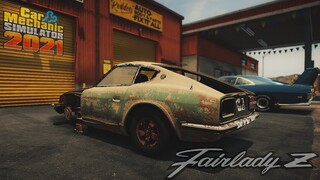 NISSAN FAIRLADY Z S30 (1978) Restoration in 17 minute - Car Mechanic Simulator 2021