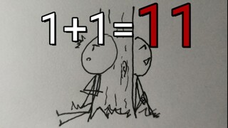 (ภาพเล่าเรื่อง) 1+1=11