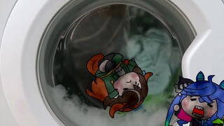 [ Uma Musume: Pretty Derby たぬき] Rudolph dọn dẹp đồ bẩn
