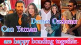 Can Yaman and Demet Ozdemir happy bonding together