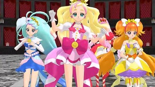 【mmdプリキュア】goプリンセスプリキュアで青空のラプソディ