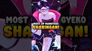 What Are The Unique Abilities Of Sarada's Mangekyou Sharingan? #shorts #mangekyousharingan