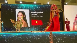 Á hậu Bảo Ngọc National Costume Cô Em Dao Đỏ Miss Intercontinental 2022 Hoa Hậu Liên Lục Địa 2022