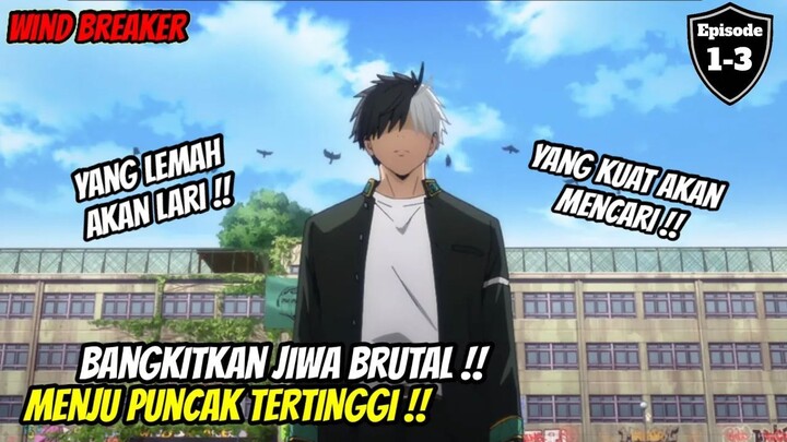 Masuk sekolah SMA GANGSTA untuk menjadi puncak yang terkuat ‼️ WIND BREAKER