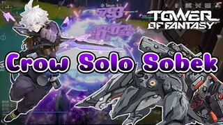 Crow solo Sobek BOSS!! | Tower of Fantasy