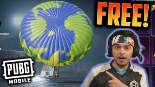 BEST FREE PERMANENT PARACHUTE in PUBG MOBILE (EPIC FAIL)