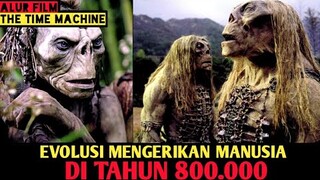 KONDISI MENGERIKAN MANUSIA DI TAHUN 800.000 . RANGKUM ALUR FILM THE TIME MACHINE 2002.