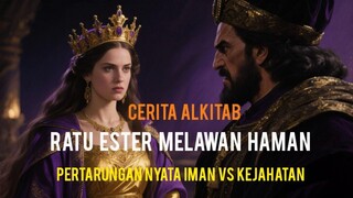 Cerita Alkitab : Ratu Ester melawan Haman. Pertarungan nyata iman VS kejahatan