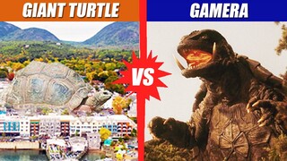Giant Turtle vs Gamera | SPORE