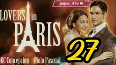 Title: Lovers in paris | pinoy version | episode 27