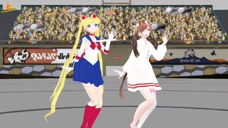 Sailormoon dan tuan Putri Dance bareng MMD