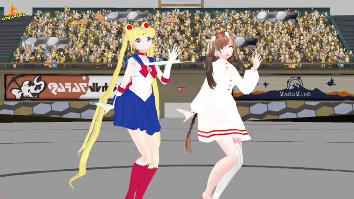 Sailormoon dan tuan Putri Dance bareng MMD
