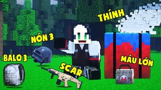 REDHOOD ĐƯỢC MỀU TẶNG THÙNG THÍNH KHỔNG LỒ CỦA PUBG TRONG MINECRAFT*MỀU THẢ THÍNH REDHOOD