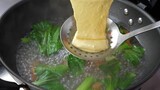 [Makanan]Sup Gnocchi untuk sarapan