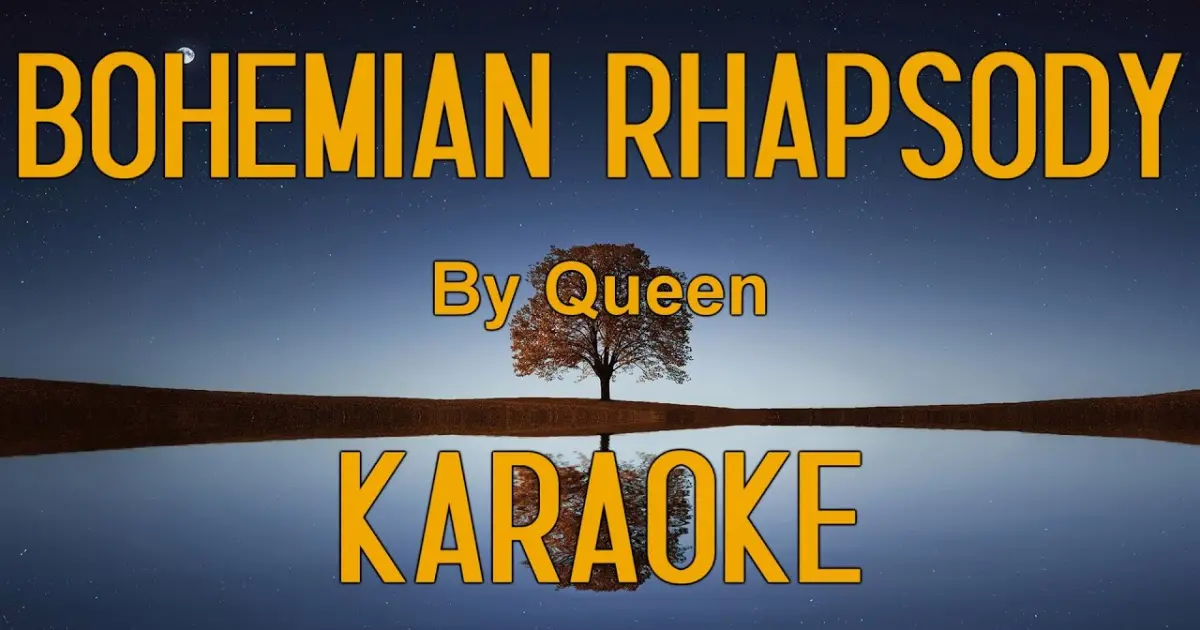 creencia Especialidad Mucho bien bueno Bohemian Rhapsody By Queen Karaoke TV - Bilibili