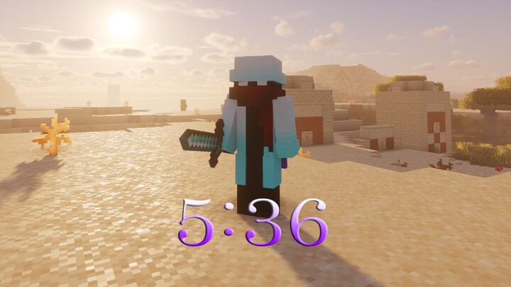 MC ranks first in China and worldwide in the weekly speedrunning ladder.