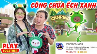 Thử Thách 1 Ngày Sống Cùng Màu Xanh Lá Trong Play Together - Vê Vê Official