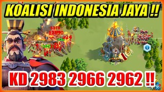 KOALISI  ALIANSI INDO KVK 2 2983 2966 2962 MAKIN BERKUASA !!