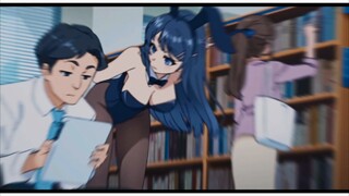 [MAD·AMV][Camera motion]Seeing her in the library