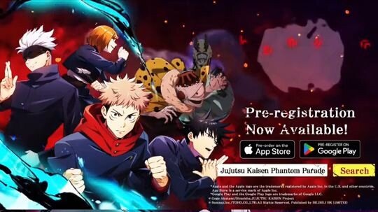 grafik jujutsu kaisen phantom parade