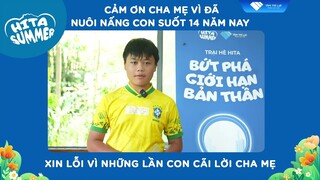 Sau khi rời trại HITA SUMMER con trai đã hiểu được công ơn của ba mẹ | Thầy tự hào về con
