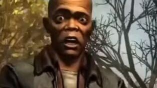 Samuel l Jackson in the walking dead was a big mistake