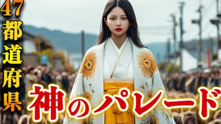 【AI 超真实】神威凛凛！！！47都道府县代表神明，降临！！！！！