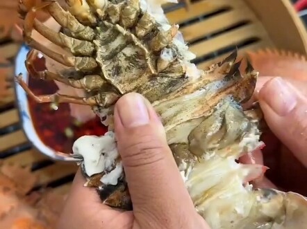 Leave it to me! I’ll chew the shell along with it and just swallow it…