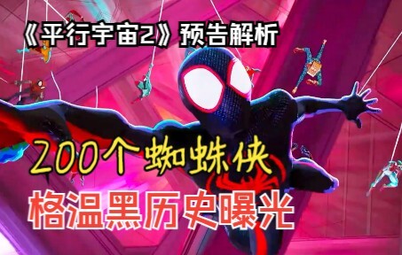 Detailed Analysis of the “Spider-Man: Across the Spider-Verse” Trailer: 200 Spider‑Heroes Appear, an