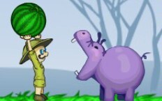 قصة البطيخ والفيل النهري