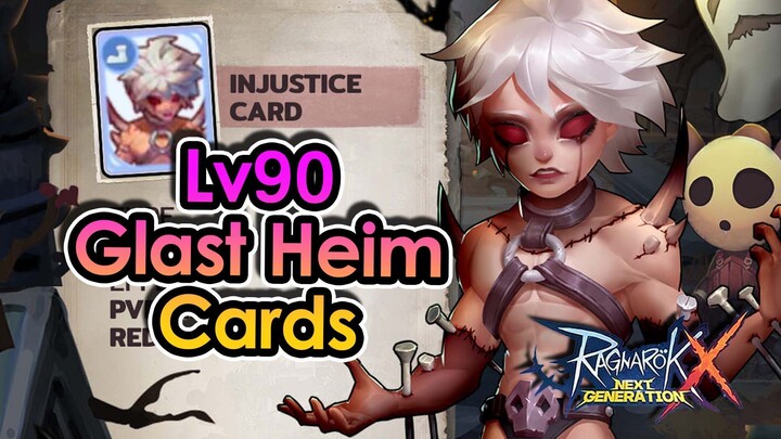 [ROX Global] Hit Level 80? Check Out These NEW Glast Heim Lv90 Cards! | King Spade