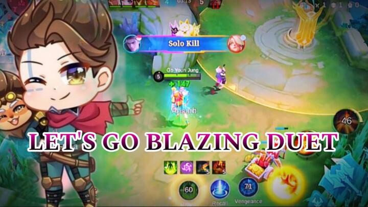 LET'S GO BLAZING DUET