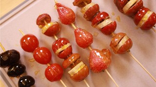 How To Make A Chinese Sugarcoated Haws On A Stick